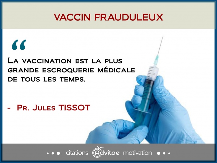 La vaccination est la plus grande escroquerie mdicale de tous les temps.