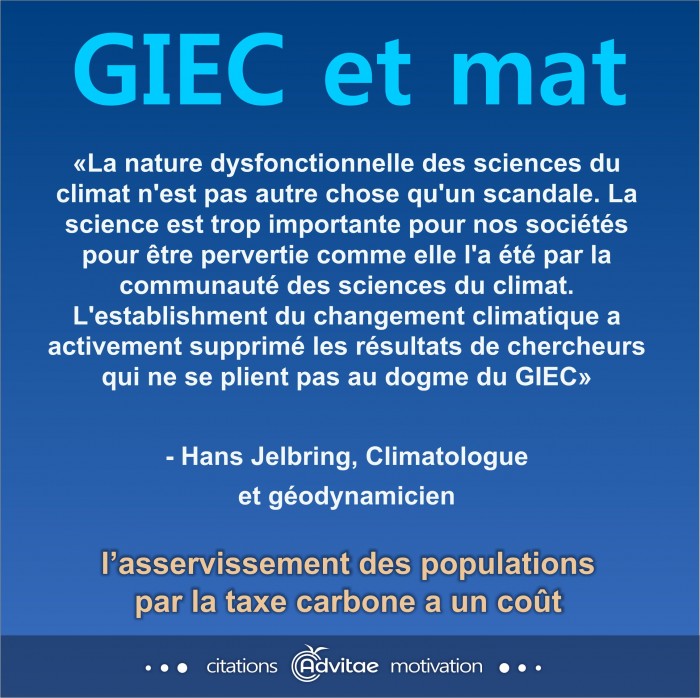 Climat: La nature dysfonctionnelle des sciences du climat n'est pas autre chose qu'un scandale