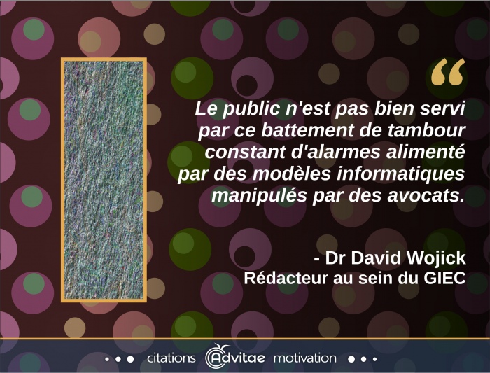 Le public n'est pas bien servi par ce battement de tambour constant d'alarmes aliment par des modles informatiques manipuls par des avocats