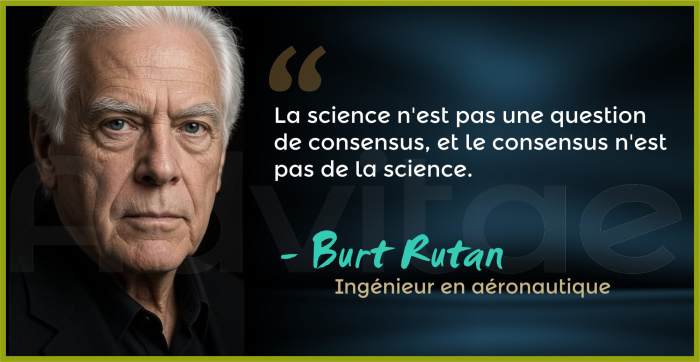 Rutan: La science n'est pas une question de consensus, et le consensus n'est pas de la science.